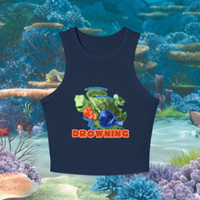 Load image into Gallery viewer, Sleeping With Fishes Racerback Tank Top