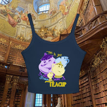 Load image into Gallery viewer, Storm Inside A Teacup Spaghetti Tank Top