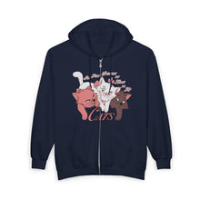 Load image into Gallery viewer, Stumble Home To My Cats Zip Up Hoodie