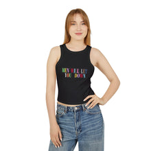Load image into Gallery viewer, Men Will Let You Down Racerback Tank Top