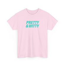 Load image into Gallery viewer, Pretty & Witty T-Shirt (Blue)