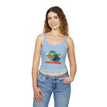 Load image into Gallery viewer, Sleeping With Fishes Spaghetti Tank Top