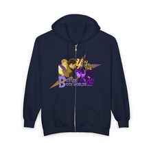 Load image into Gallery viewer, Best of Both Rivalry Zip Up Hoodie