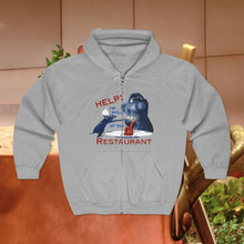 Load image into Gallery viewer, Rat Restaurant Zip Up Hoodie