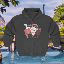 Load image into Gallery viewer, Stumble Home To My Cats Zip Up Hoodie
