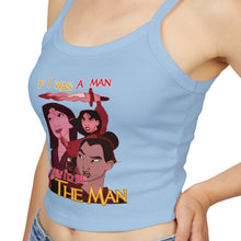 Load image into Gallery viewer, Be The Man Spaghetti Tank Top