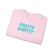 Load image into Gallery viewer, Pretty & Witty Crewneck (Blue)