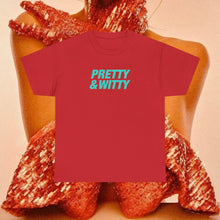 Load image into Gallery viewer, Pretty & Witty T-Shirt (Blue)