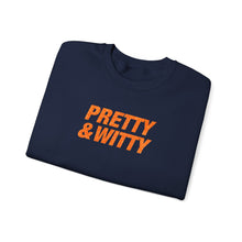 Load image into Gallery viewer, Pretty & Witty Crewneck (Orange)