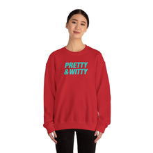 Load image into Gallery viewer, Pretty & Witty Crewneck (Blue)
