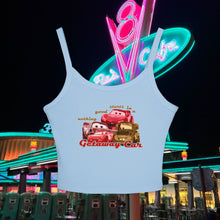 Load image into Gallery viewer, Getaway Cars Spaghetti Tank Top