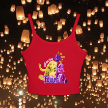 Load image into Gallery viewer, Alone In My Tower Spaghetti Tank Top