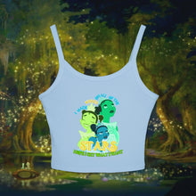 Load image into Gallery viewer, Wishes On Stars Spaghetti Tank Top