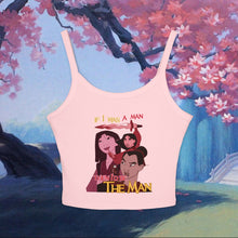 Load image into Gallery viewer, Be The Man Spaghetti Tank Top