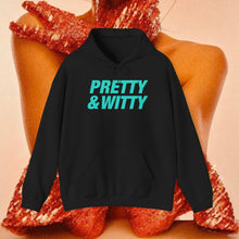 Load image into Gallery viewer, Pretty & Witty Hoodie (Blue)