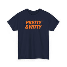 Load image into Gallery viewer, Pretty & Witty T-Shirt (Orange)