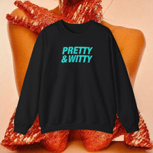 Load image into Gallery viewer, Pretty & Witty Crewneck (Blue)