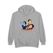 Load image into Gallery viewer, Red Lip Princess Zip Up Hoodie