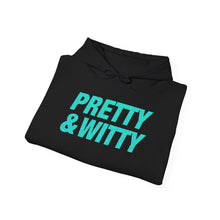 Load image into Gallery viewer, Pretty & Witty Hoodie (Blue)