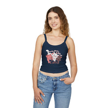 Load image into Gallery viewer, Stumble Home To My Cats Spaghetti Tank Top