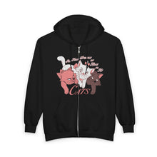 Load image into Gallery viewer, Stumble Home To My Cats Zip Up Hoodie