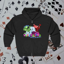 Load image into Gallery viewer, Lost In Wonderland Zip Up Hoodie