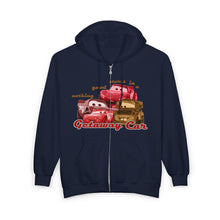 Load image into Gallery viewer, Getaway Cars Zip Up Hoodie