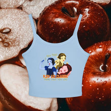 Load image into Gallery viewer, Red Lip Princess Spaghetti Tank Top