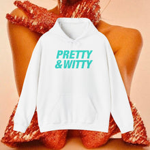 Load image into Gallery viewer, Pretty & Witty Hoodie (Blue)