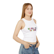 Load image into Gallery viewer, Men Will Let You Down Racerback Tank Top

