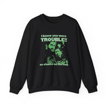 Load image into Gallery viewer, The Mystery Trouble Crewneck
