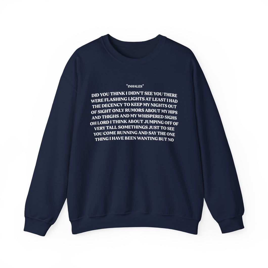 The Whispered Sighs Crewneck