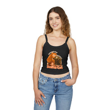 Load image into Gallery viewer, Brave Dream Girl Spaghetti Tank Tops
