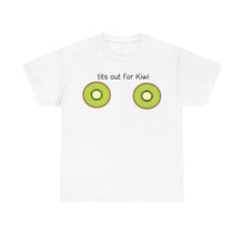 Load image into Gallery viewer, The Kiwi Tits T-Shirt (white)
