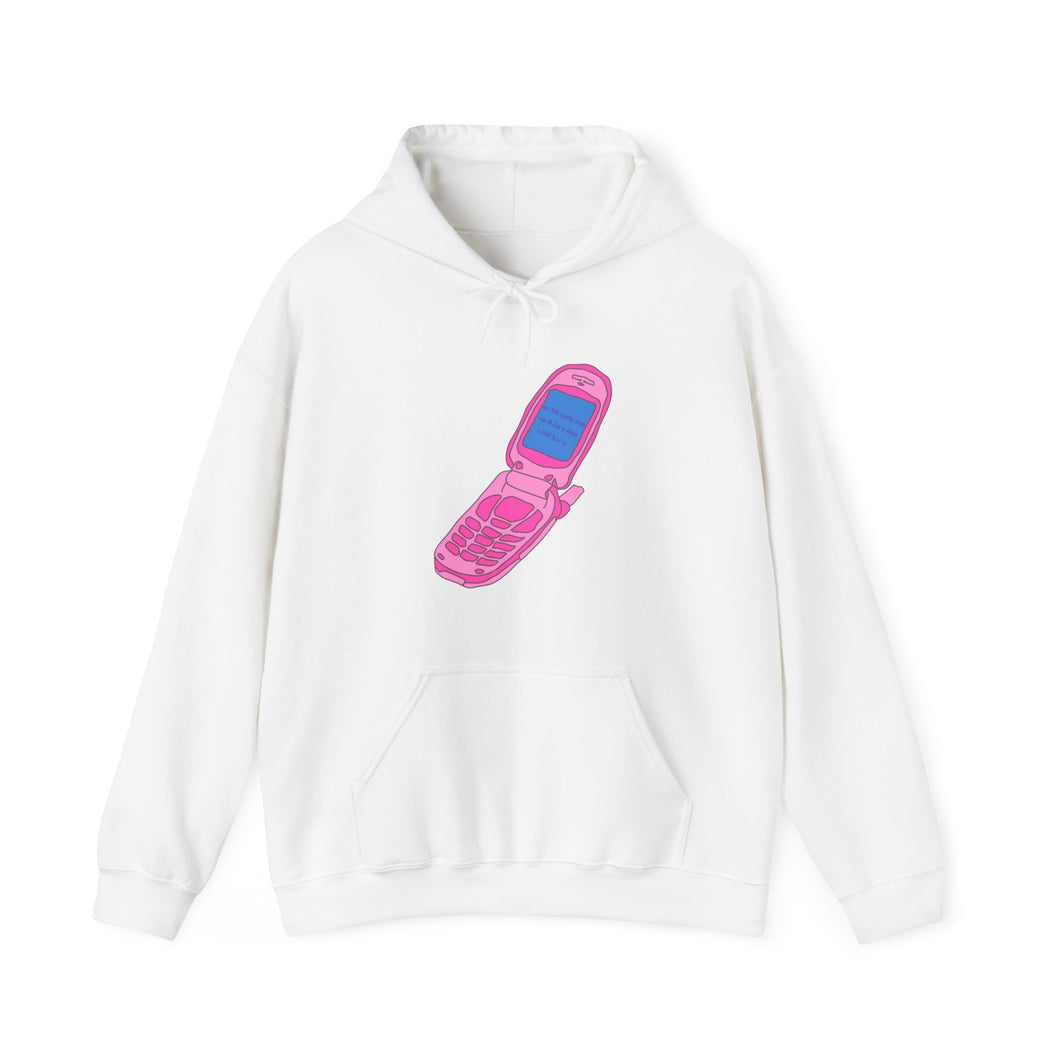 The He Calls Me Up Hoodie