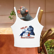 Load image into Gallery viewer, Rat Restaurant Spaghetti Tank Tops
