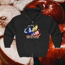 Load image into Gallery viewer, Red Lip Princess Zip Up Hoodie
