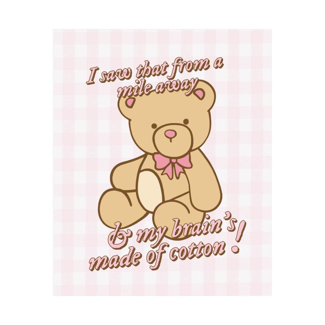 The TVD Teddy Bear Poster