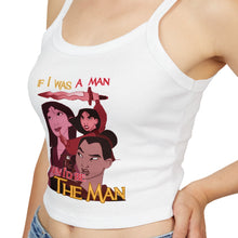 Load image into Gallery viewer, Be The Man Spaghetti Tank Top
