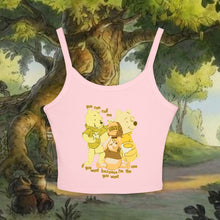 Load image into Gallery viewer, Call Me Hunny Spaghetti Tank Top

