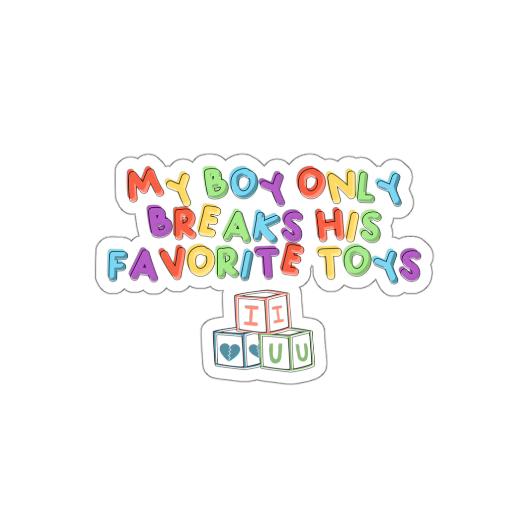 The Favorite Toys Sticker