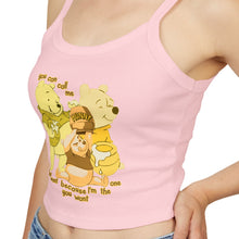 Load image into Gallery viewer, Call Me Hunny Spaghetti Tank Top
