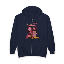 Load image into Gallery viewer, Be The Man Zip Up Hoodie
