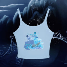 Load image into Gallery viewer, Cindy Shimmer Spaghetti Tank Top
