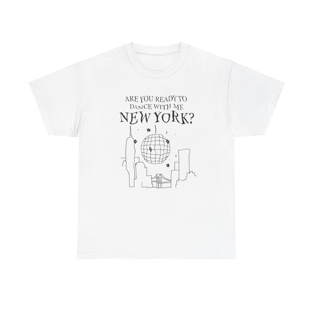 The NYC Dance T-Shirt (white)