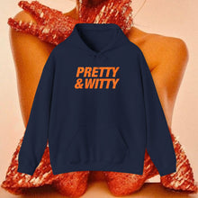 Load image into Gallery viewer, Pretty &amp; Witty Hoodie (Orange)
