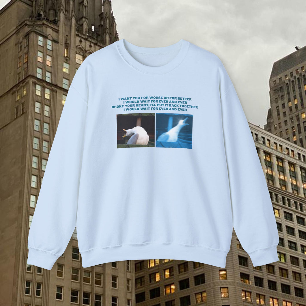 The HYGTG Seagull Crewneck