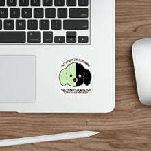 Load image into Gallery viewer, The Green/Black Dog Sticker
