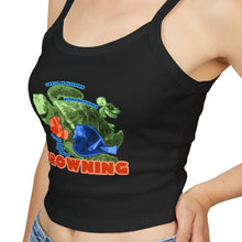 Load image into Gallery viewer, Sleeping With Fishes Spaghetti Tank Top
