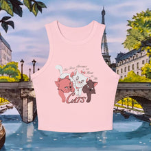 Load image into Gallery viewer, Stumble Home To My Cats Racerback Tank Top
